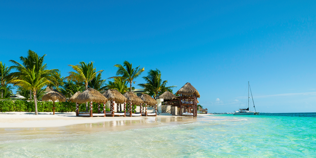 playa de hotel azul beach en Riviera maya